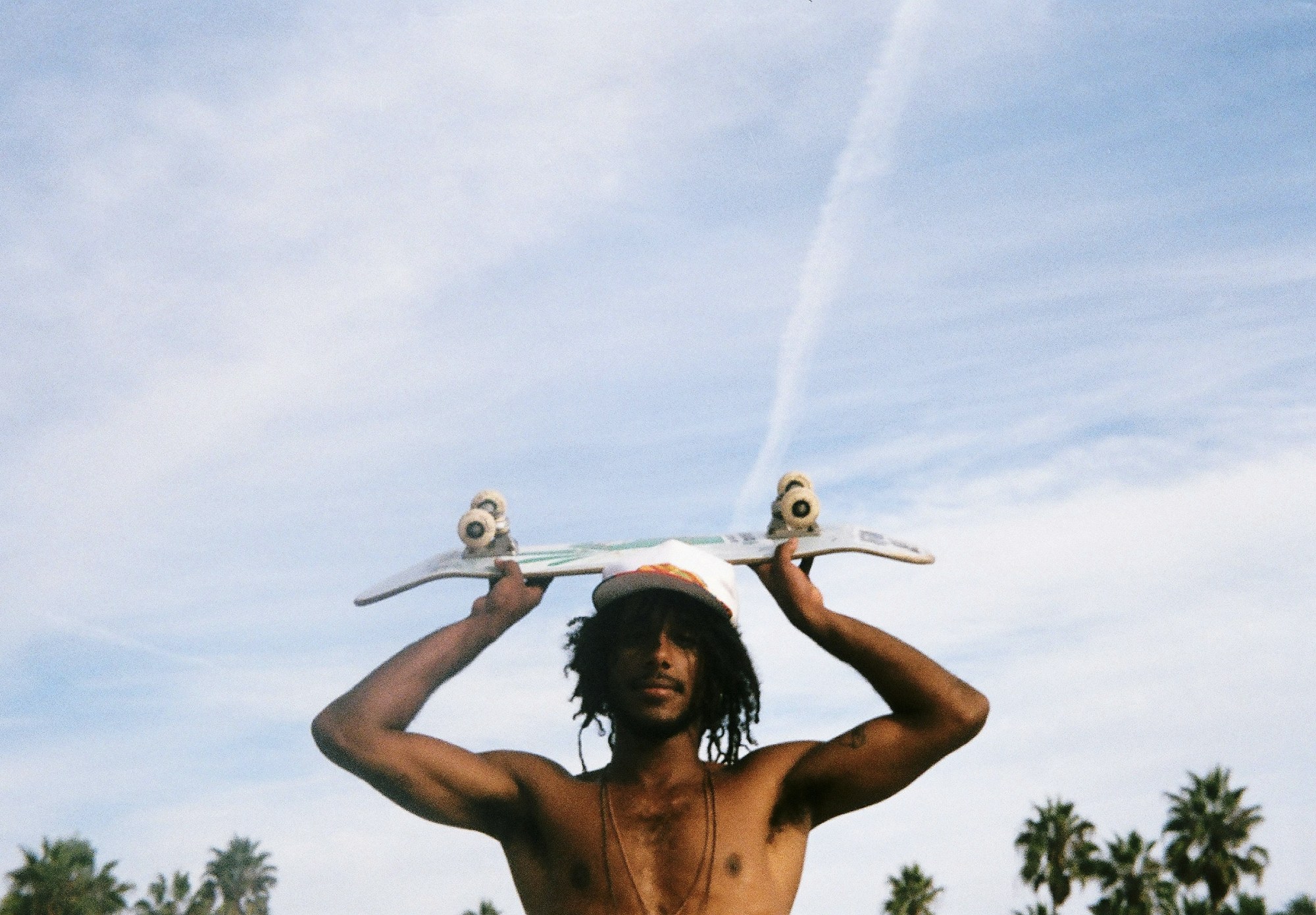 Skateboard overhead